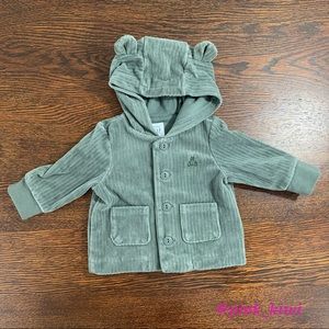 Gap Baby Cord Pattern Hoodie